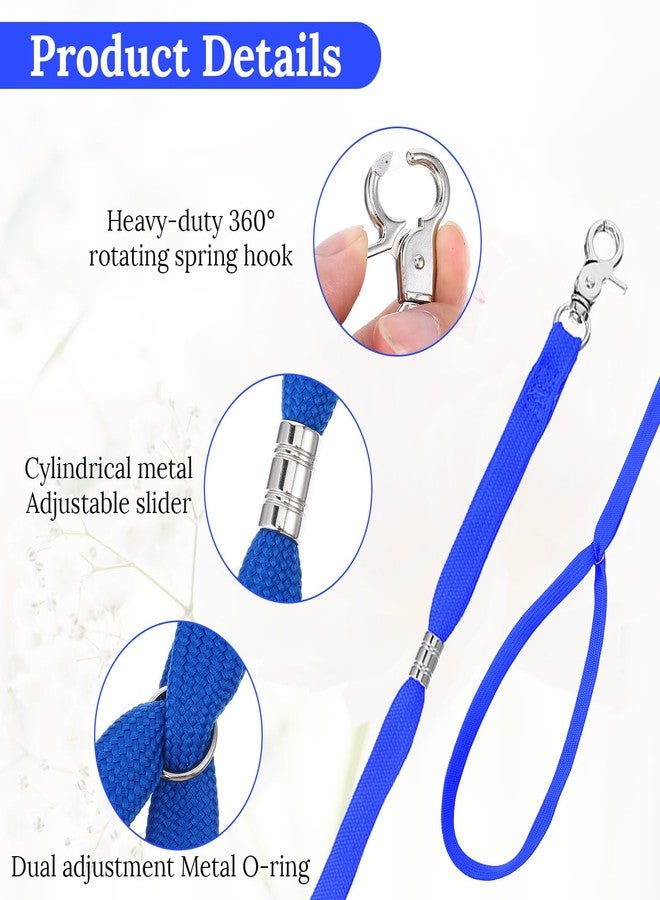 Exclaith Adjustable Nylon Pet Grooming Loop for Dogs, 3 Pack Restraint Noose Dog Grooming Supplies for Table Bathtub - Image 3